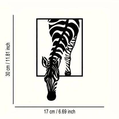 ZebraZen™ Minimalist Metal Wall Art