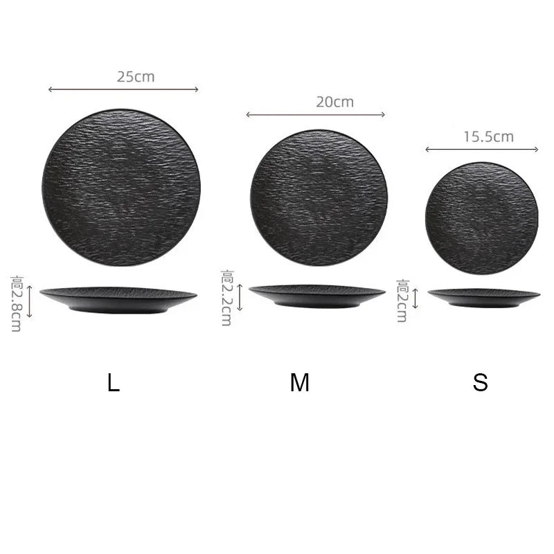 Noir™ Ceramic Serving Plate Collection