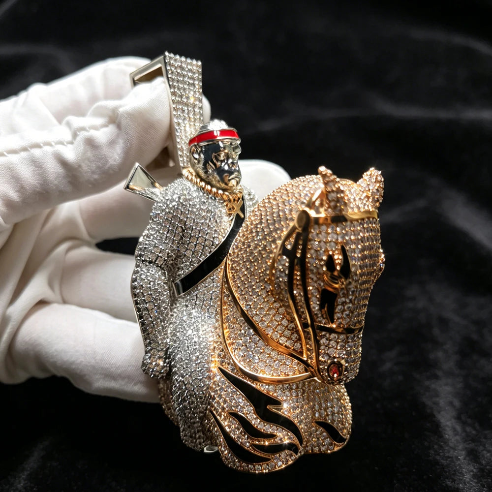 Iced Out King of the Jungle Pendant