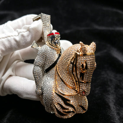 Iced Out King of the Jungle Pendant