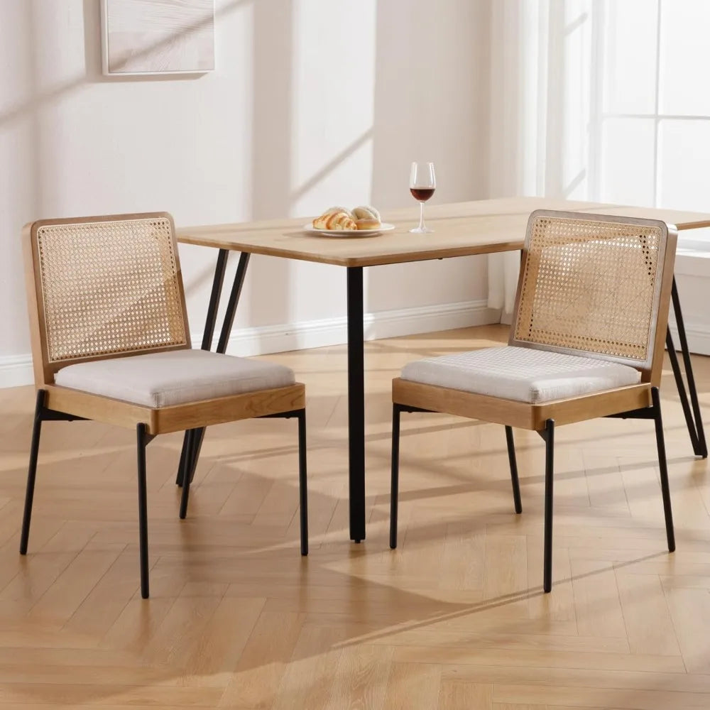 CoastalWeave™ Mid-Century Dining Chairs