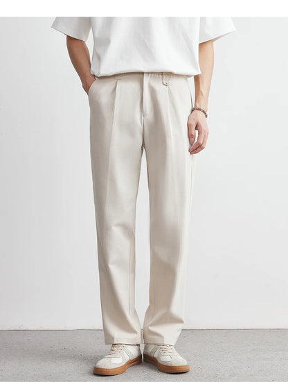 Lyocell Straight Drape Pants