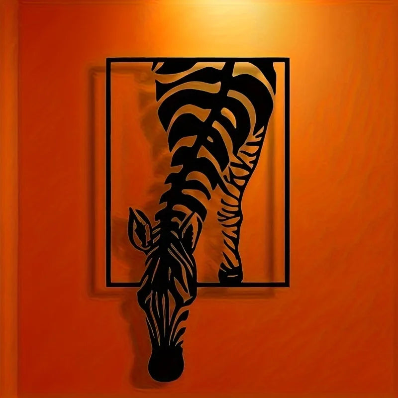 ZebraZen™ Minimalist Metal Wall Art