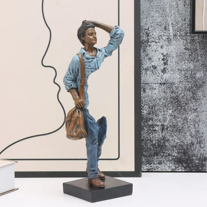 Horizon Seeker Figure Collection – Resin Traveler Sculptures