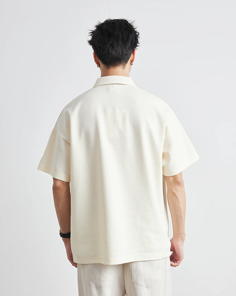 Button Pocket Polo Shirt
