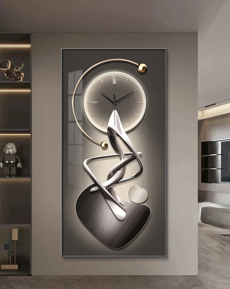 Chronos™ Abstract Wall Clock Art