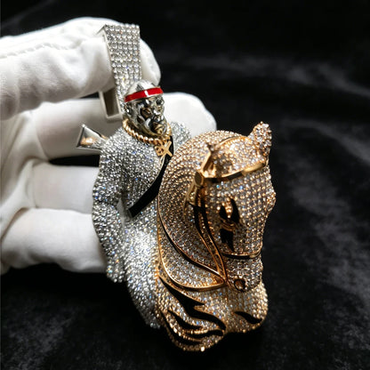 Iced Out King of the Jungle Pendant