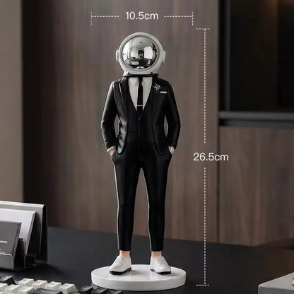 Astronaut Resin Sculpture