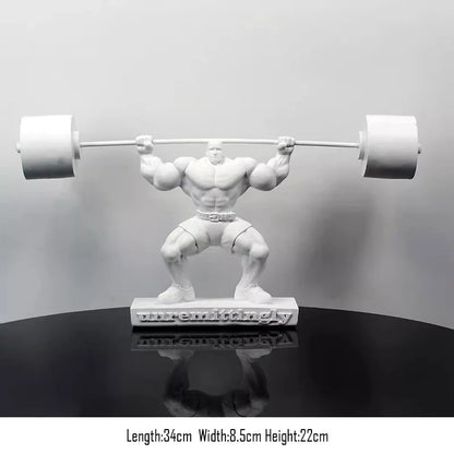 The Ironborn - Muscular Bodybuilder Sculpture in Cold-Cast Resin