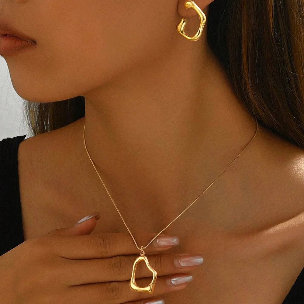 AuroraLuxe™ – Set da colier e d&