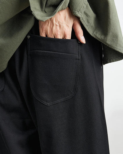 Cotton Straight Cargo Pants