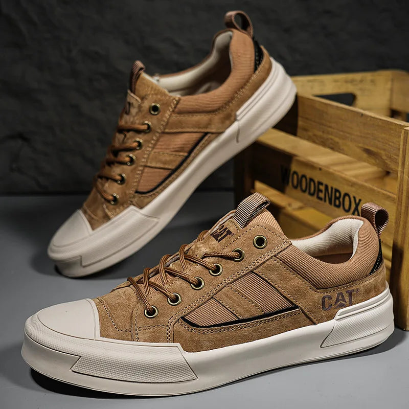 CAT® UrbanStride Leather Sneakers