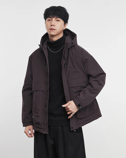 Hooded Workwear Jacket