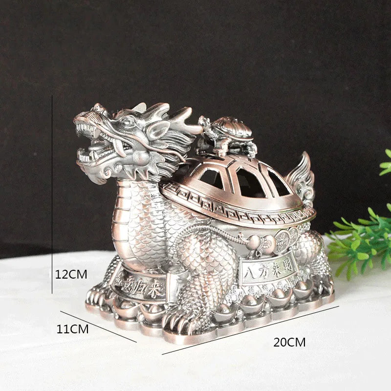 Dragon Turtle Lidded Ashtray