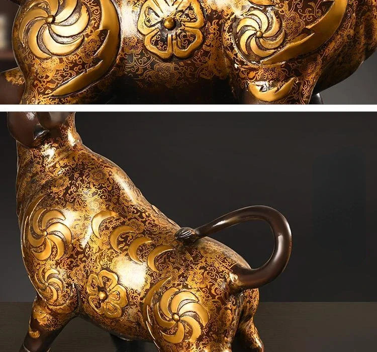 Prosperity Ox™ Copper Sculpture