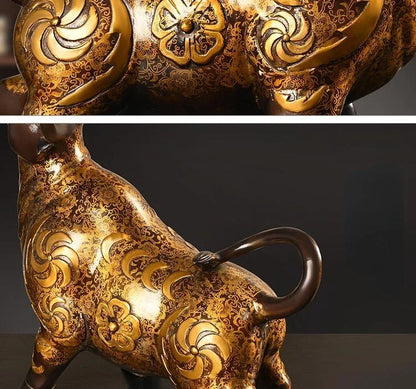 Prosperity Ox™ Copper Sculpture