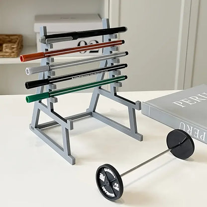 IronGrip™ Barbell Pen Holder