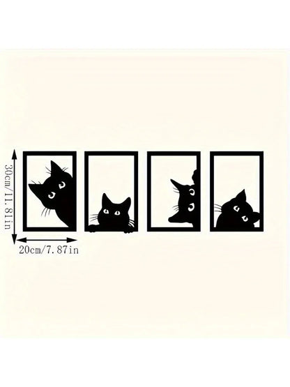 FelineQuad™ Cat Silhouette Collection