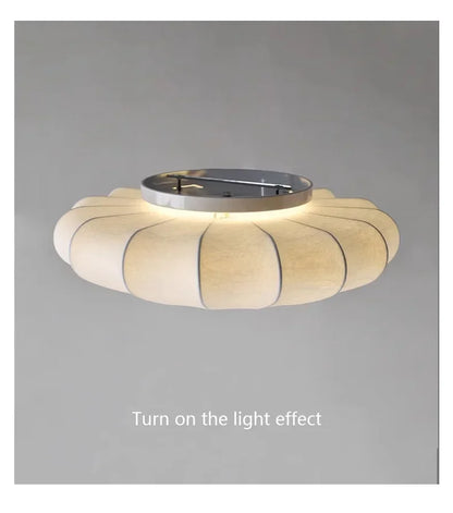 SilkCloud™ Hand-Woven Ceiling Lamp