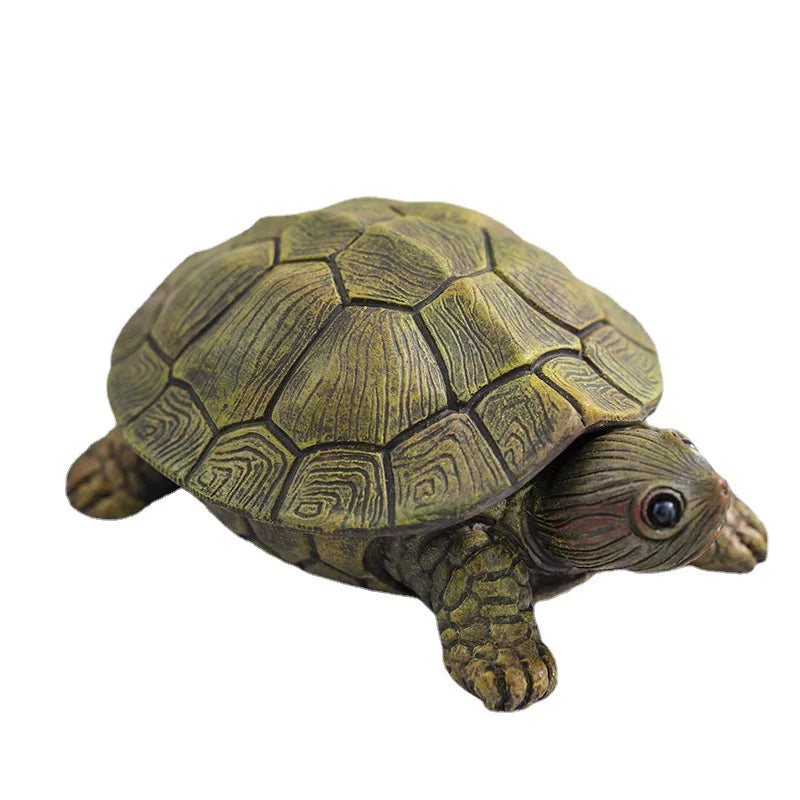 Turtle Treasure Box - Hinged Jewelry Catchall