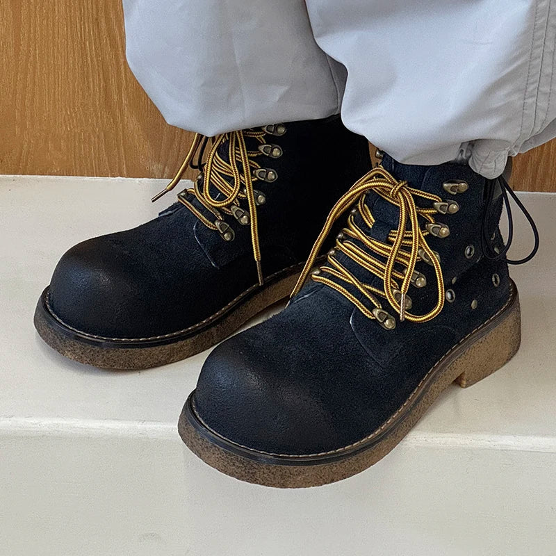 Urban Edge™ Suede Ankle Boots