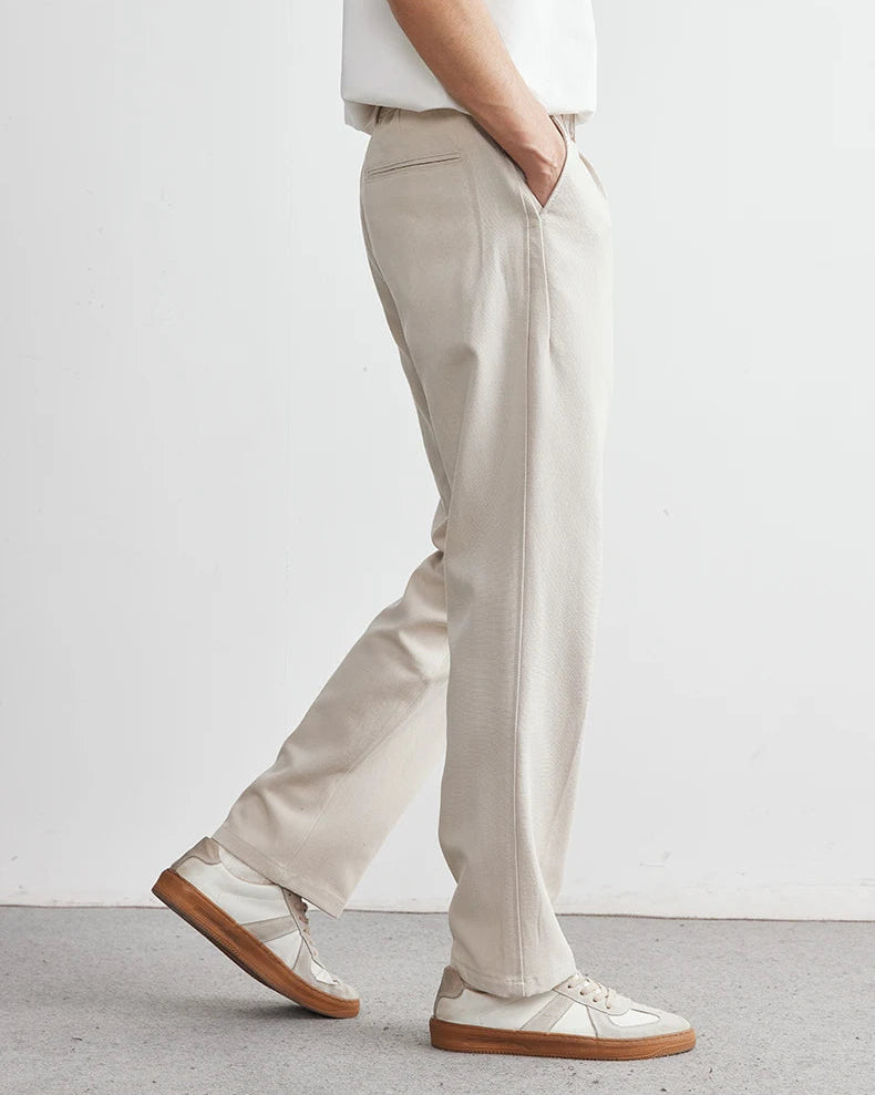 Lyocell Straight Drape Pants