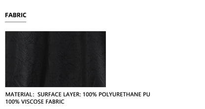 Faux Leather Motorcycle Jacket with Hood