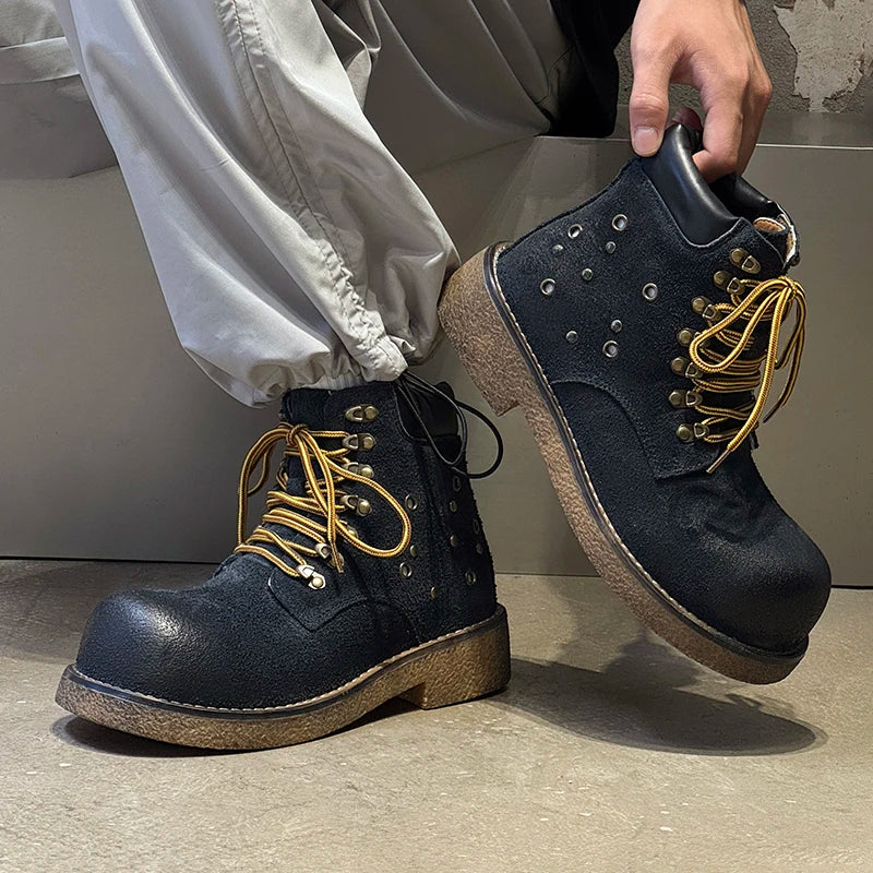 Urban Edge™ Suede Ankle Boots