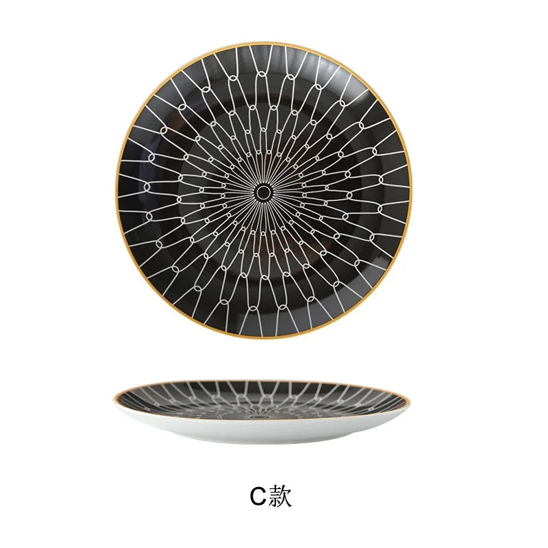 Hypnotic™ Geometric Dinner Plate Collection