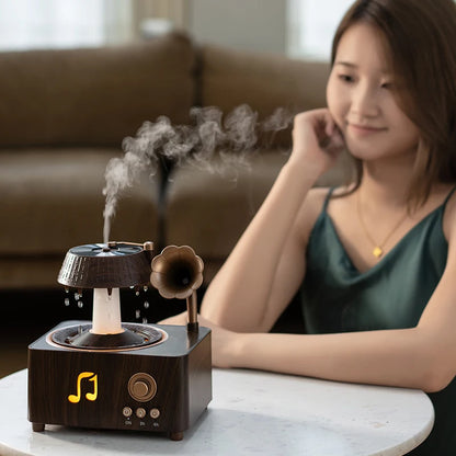 Rotating Phonograph Aroma Diffuser