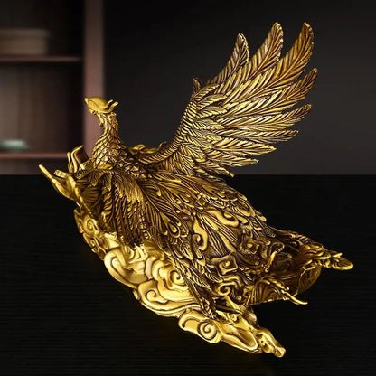 Rising Phoenix™ Copper Sculpture