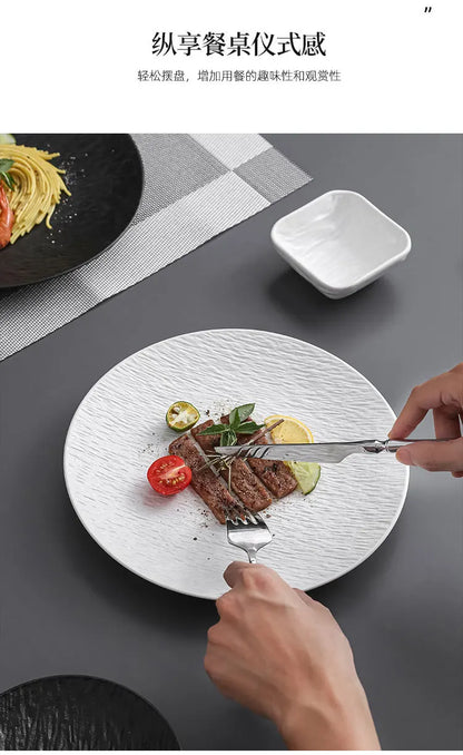Noir™ Ceramic Serving Plate Collection