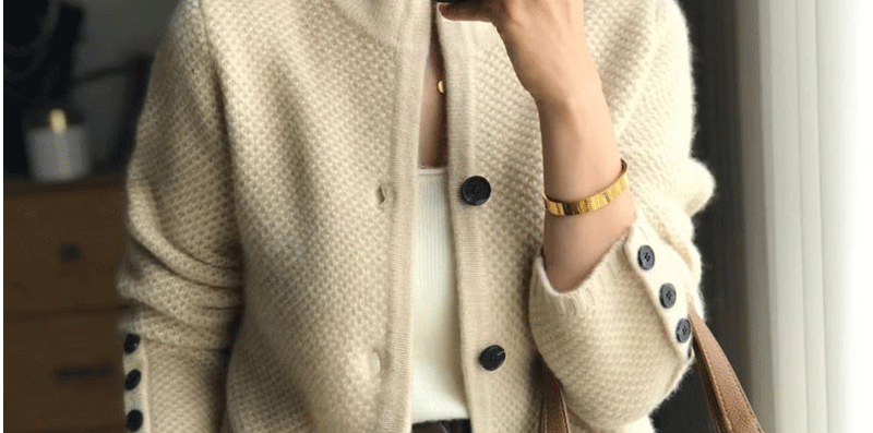 100% Cashmere Cardigan