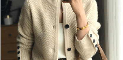 100% Cashmere Cardigan