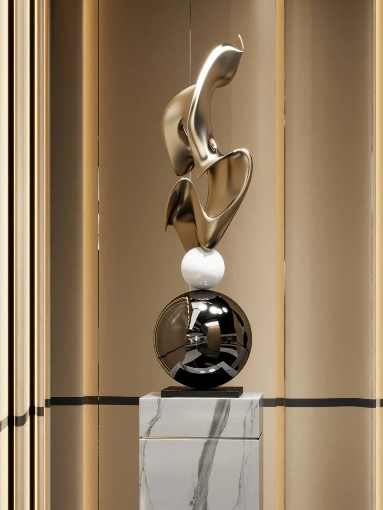 Abstract Flow Sculpture