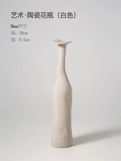 Organic Vessel - Morandi Ceramic Vase Collection