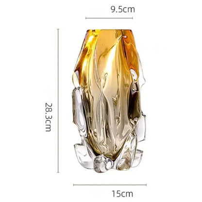 Molten Glass Vase