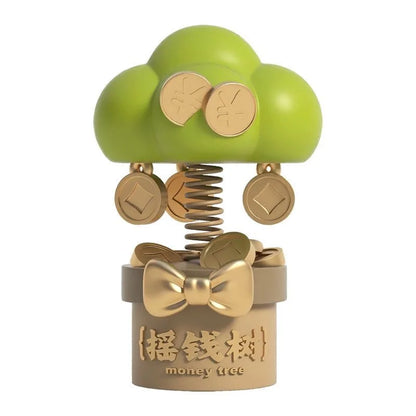 Sculpted Resin Money Tree Figurine