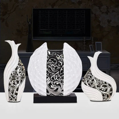 Ceramic Vase Trio