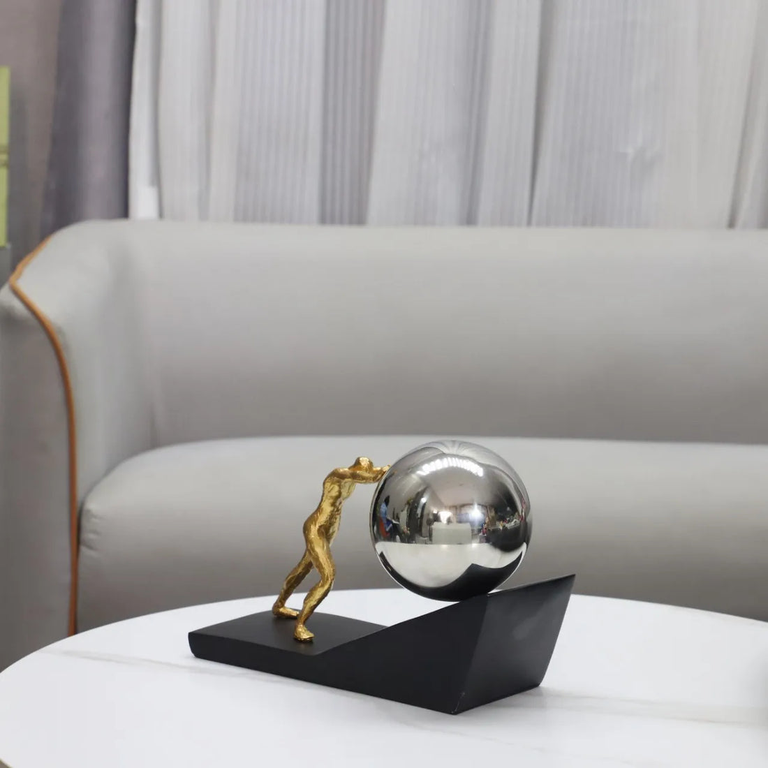 Sisyphus Figure Desk Sculpture