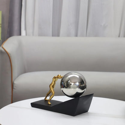 Sisyphus Figure Desk Sculpture