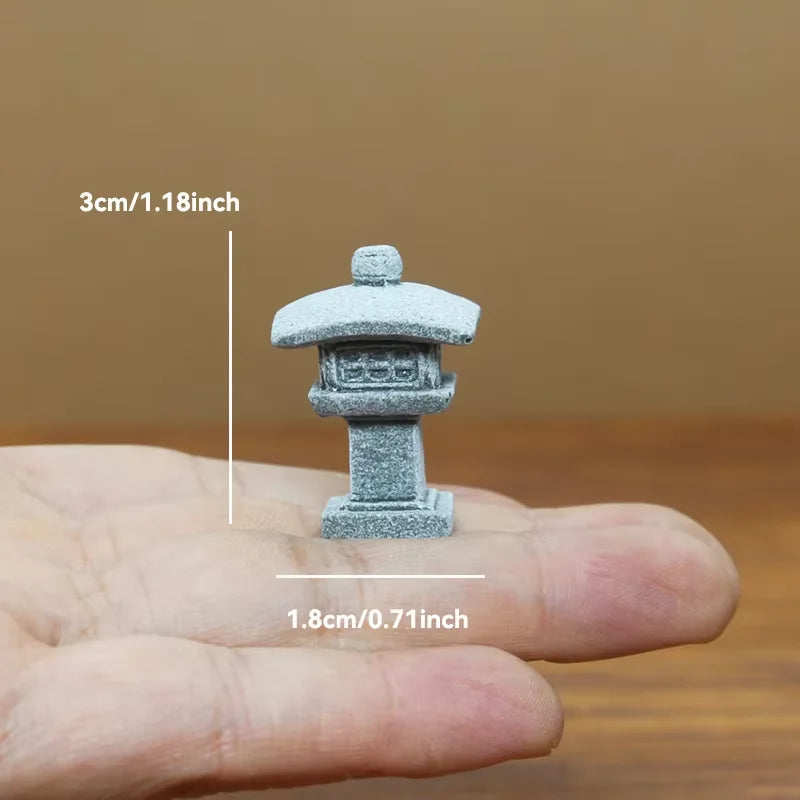 Miniature Sandstone Zen Garden Ornament