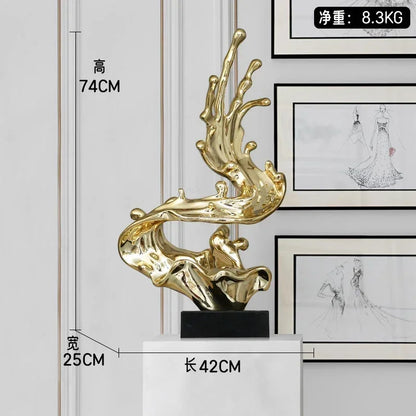 LIQUID ASCENT | Water Splash Sculpture