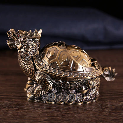 Dragon Turtle Lidded Ashtray