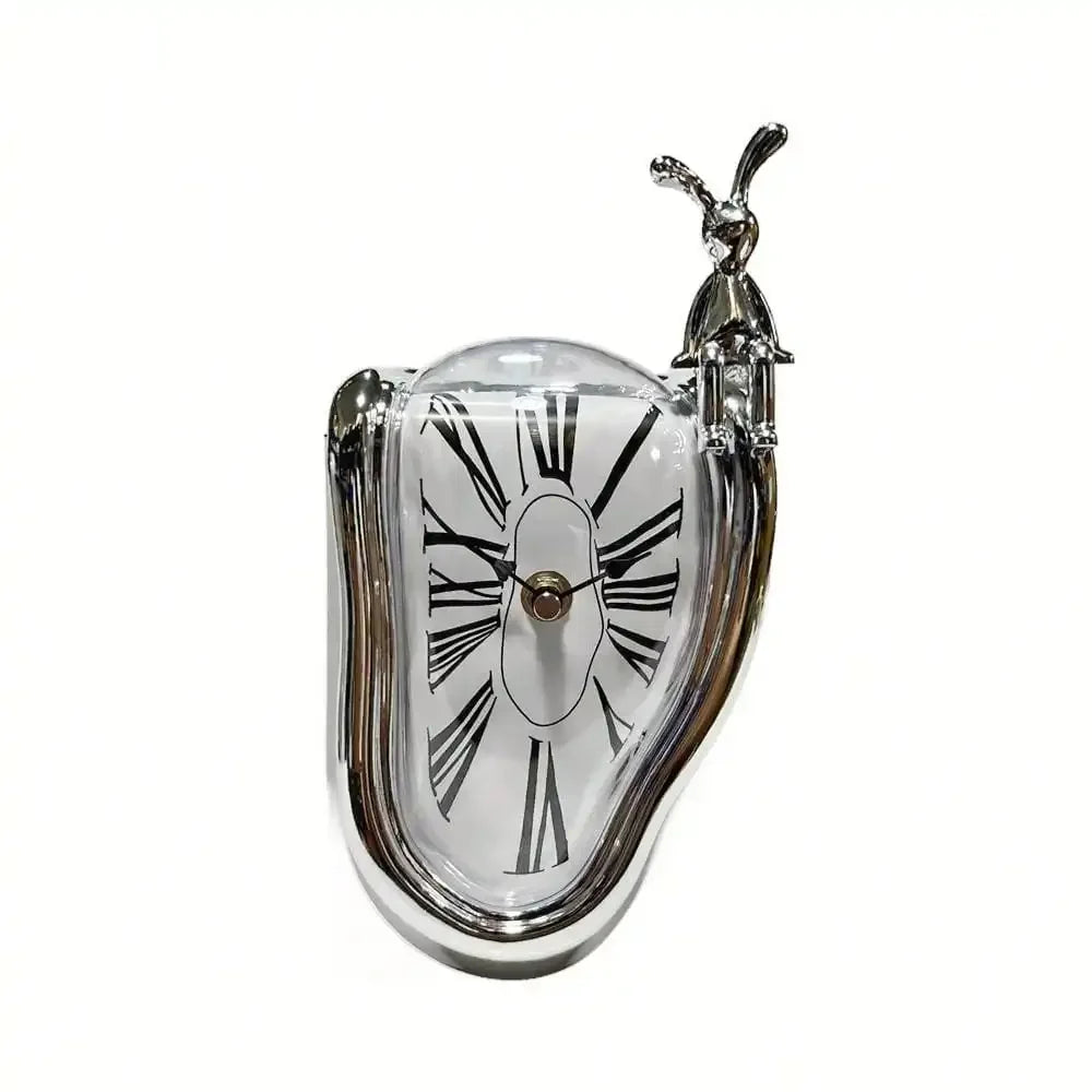 Surrealist Melting Wall Clock
