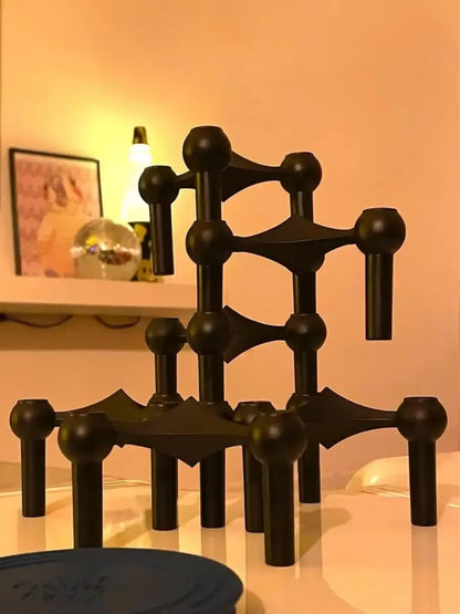 Luminova™ Molecular Candlestick Holder