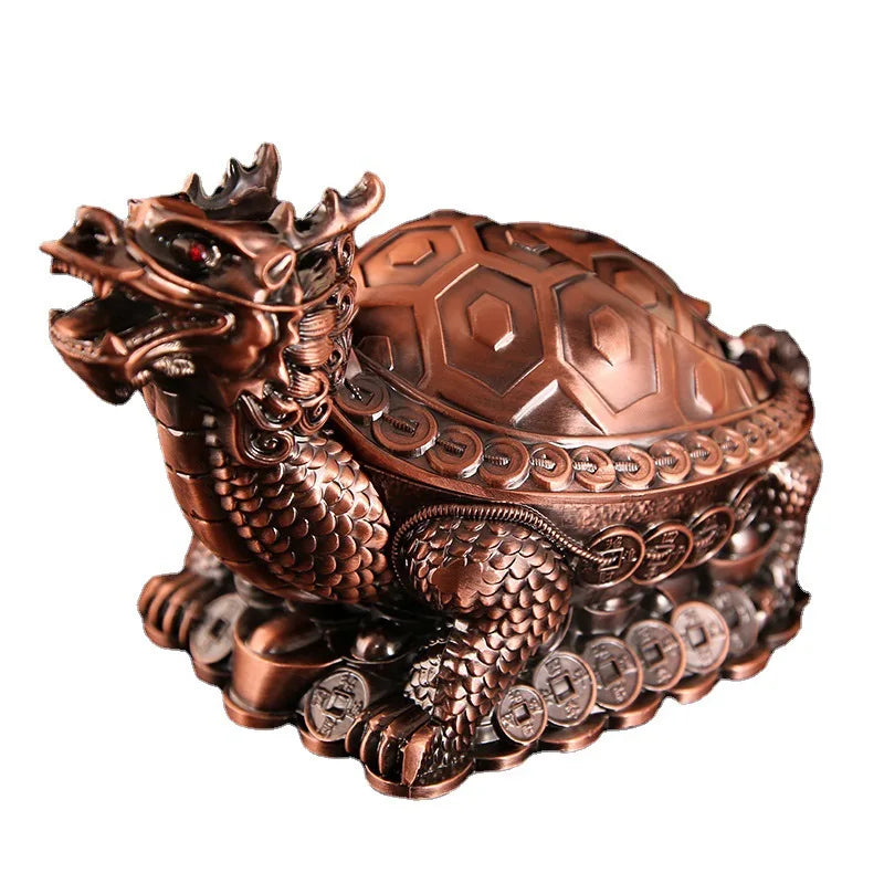 Dragon Turtle Lidded Ashtray