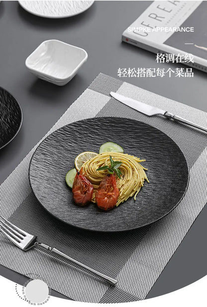 Noir™ Ceramic Serving Plate Collection