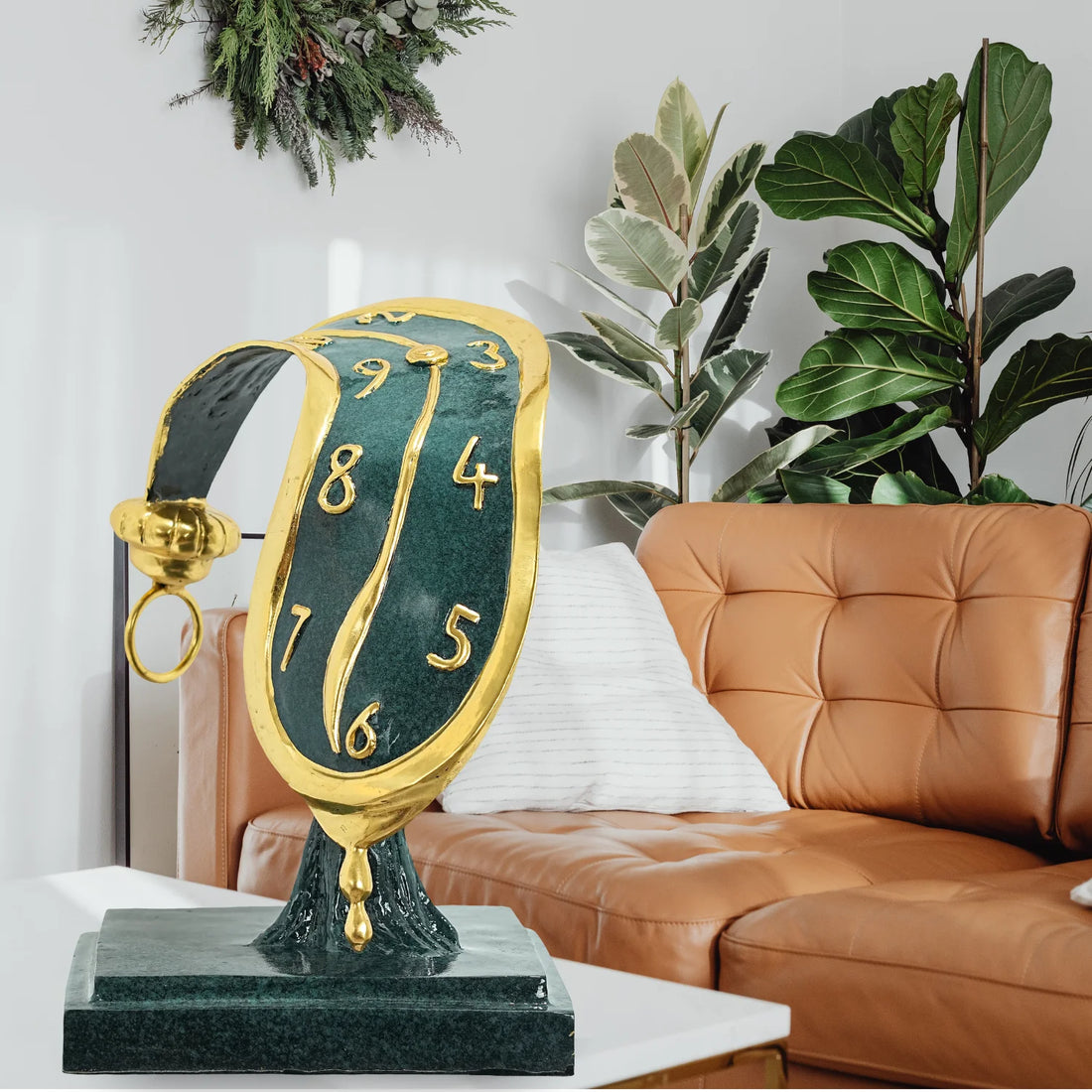 Persistence™ Melting Clock Bronze Sculpture