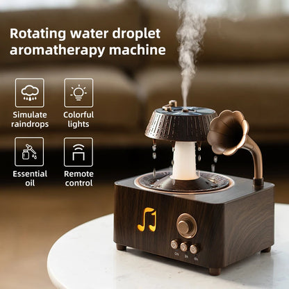 Rotating Phonograph Aroma Diffuser